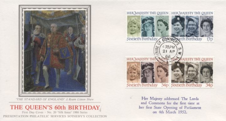 Queen's 60th Birthday, The Standard of England