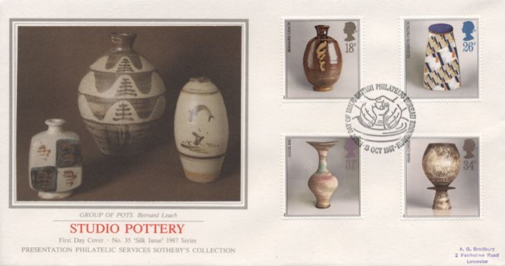 Studio Pottery, Group of Pots: Bernard Leach