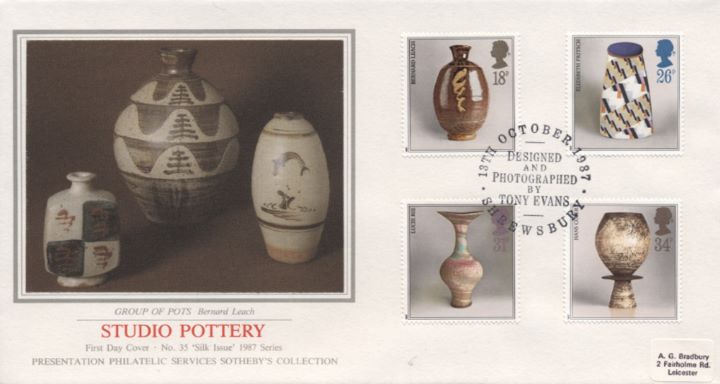 Studio Pottery, Group of Pots: Bernard Leach