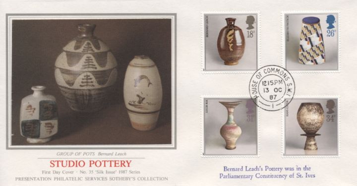 Studio Pottery, Group of Pots: Bernard Leach