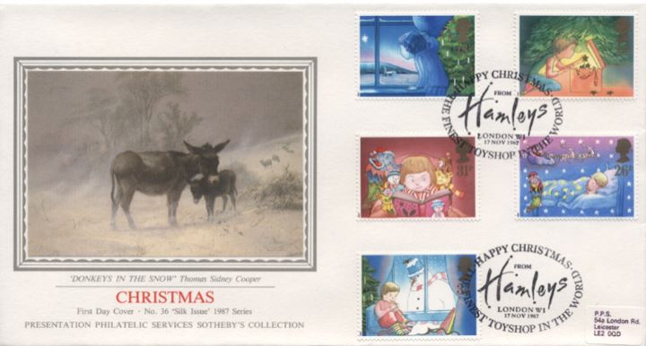 Christmas 1987, Donkeys in the Snow