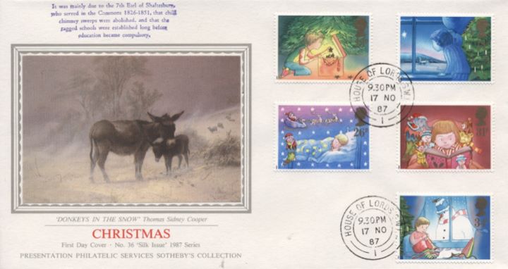 Christmas 1987, Donkeys in the Snow