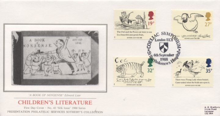 Edward Lear: Stamps, A Book of Nonsense