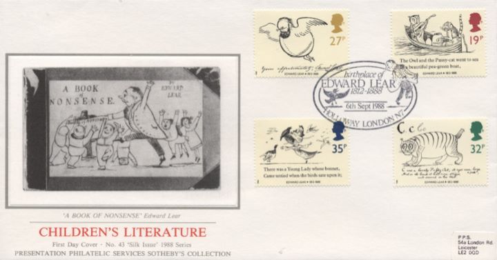 Edward Lear: Stamps, A Book of Nonsense