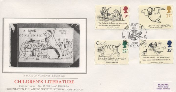 Edward Lear: Stamps, A Book of Nonsense