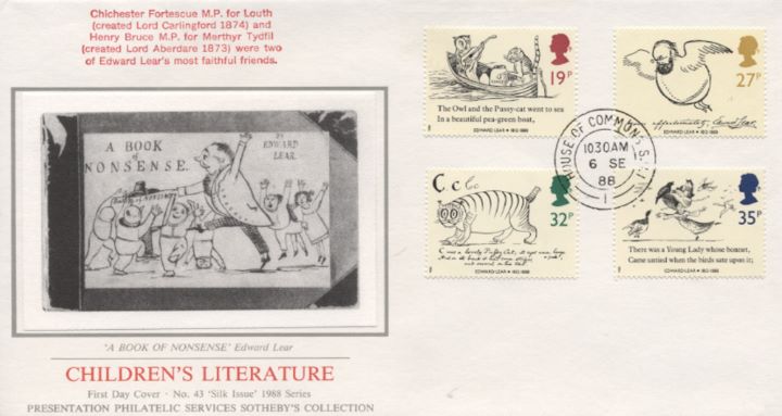 Edward Lear: Stamps, A Book of Nonsense