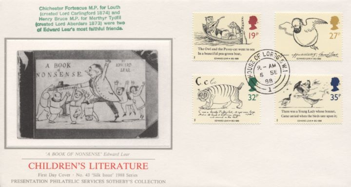 Edward Lear: Stamps, A Book of Nonsense