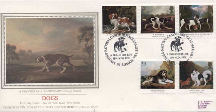 Dogs: Paintings by Stubbs, A Pointer in a Landscape