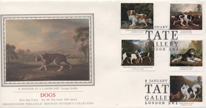 Dogs: Paintings by Stubbs, A Pointer in a Landscape