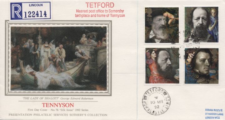 Tennyson, The Lady of Shalott