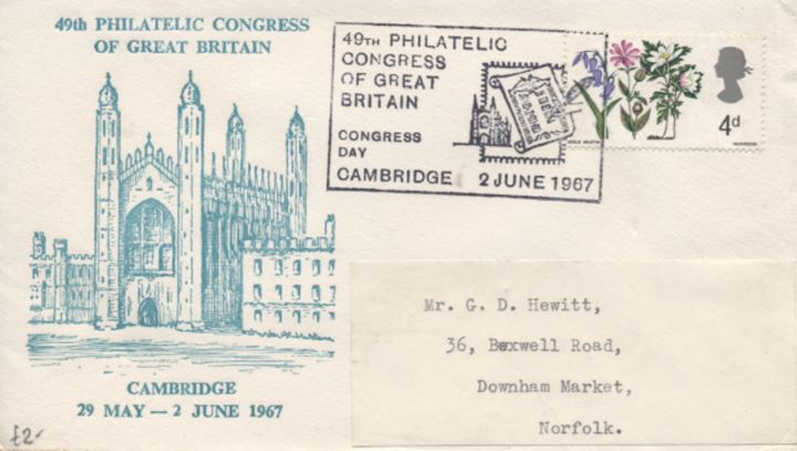 49th Philatelic Congress of GB, Cambridge