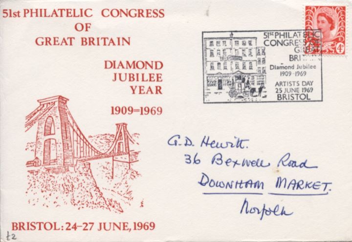 51st Philatelic Congress of GB, Bristol