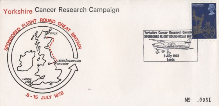 Yorkshire Cancer Research Campaign, Flight around GB