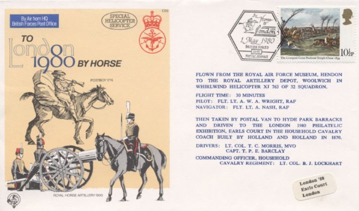 To London by Horse, Royal Horse Artillery