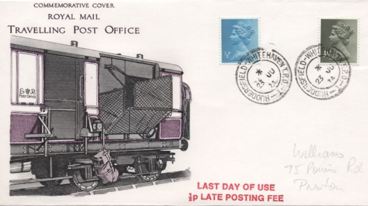 TPO Postmarks, Travelling Post Office