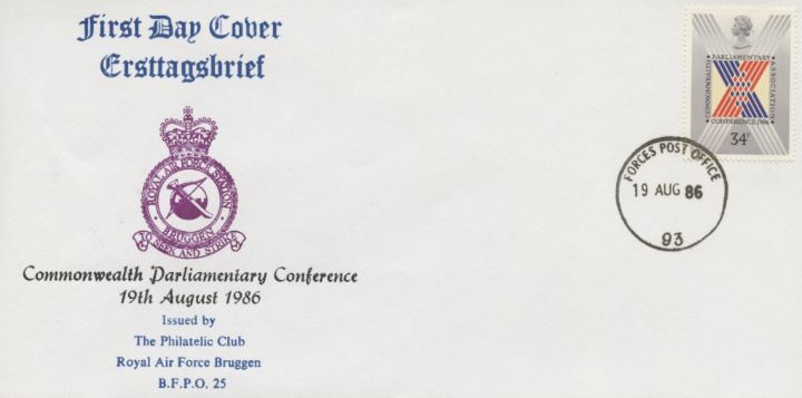 Parliament 1986, RAF Bruggen Crest