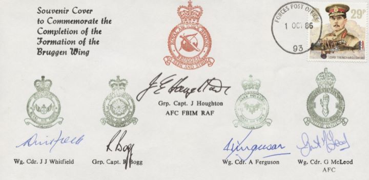 Formation of the Bruggen Wing, RAF Bruggen Crest