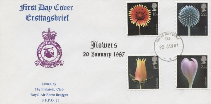 Flowers, RAF Bruggen Crest
