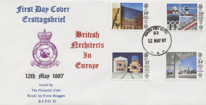 British Architects in Europe, RAF Bruggen Crest