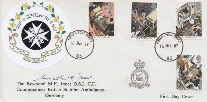 St. John Ambulance, SJA Embem