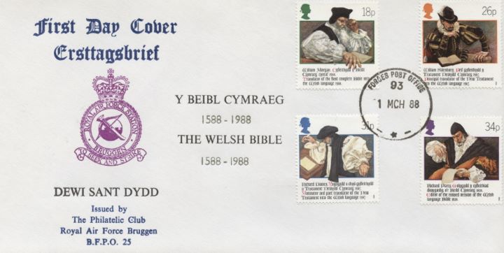 Welsh Bible, RAF Bruggen Crest