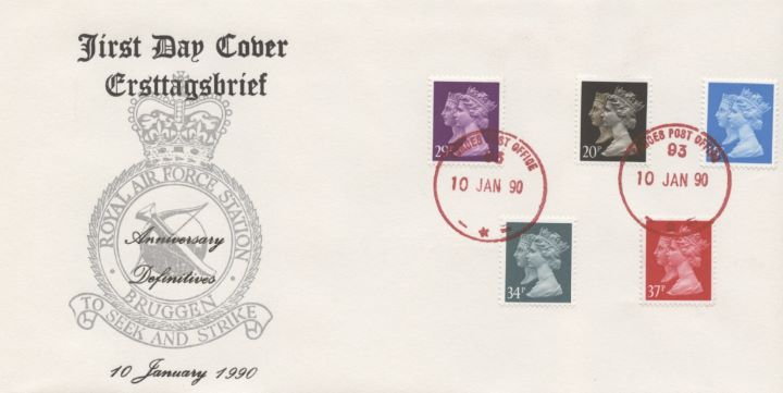 Penny Black Anniversary, RAF Bruggen Crest