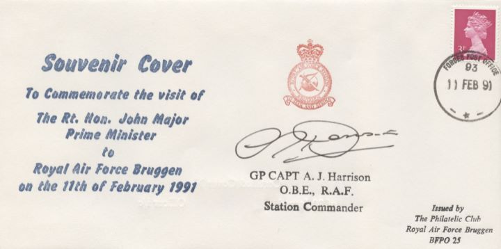 Visit of Rt Hon John Major, RAF Bruggen