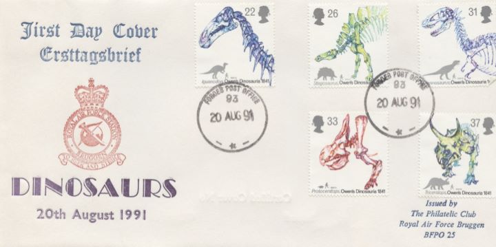 Dinosaurs, RAF Bruggen Crest