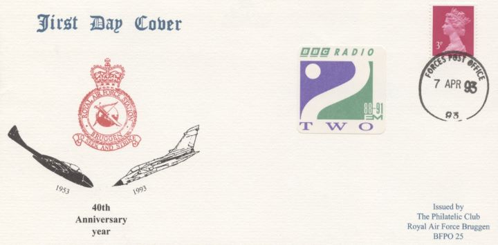 BBC Radio Two, RAF Bruggen Crest & Aircraft