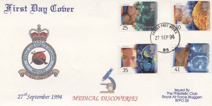 Medical Discoveries, RAF Bruggen Crest