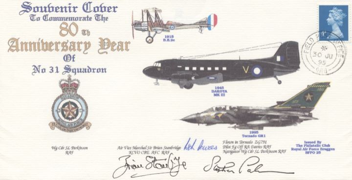 80th Anniversary, No 31 Squadron