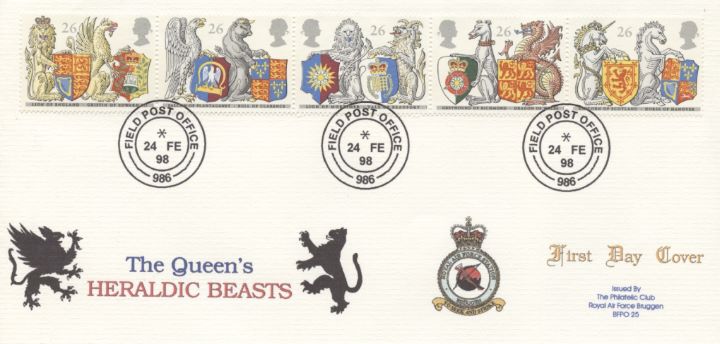 Queen's Beasts, RAF Bruggen Crest