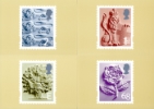 England (white borders) 2nd, 1st, E, 68p