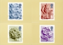 England (white borders) 2nd, 1st, E, 68p