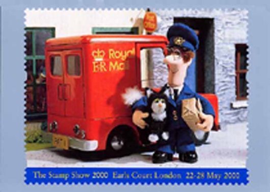 Stamp Book: Postman Pat