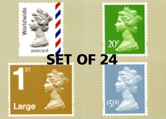 National Definitives PHQ Set of 24