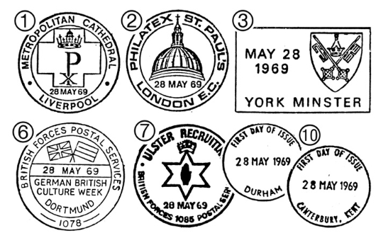 British Cathedrals Postmarks