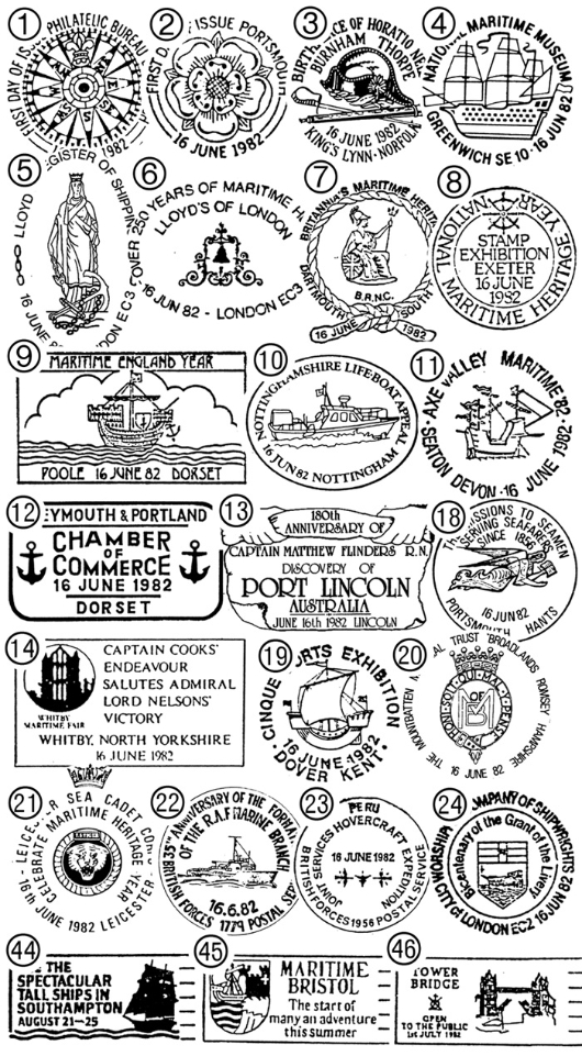 Maritime Heritage Postmarks