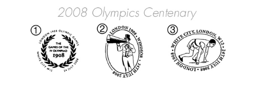 Olympics [Commemorative Sheet] Postmarks