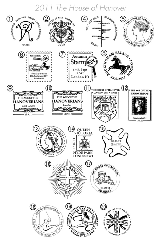 The Hanoverians Postmarks