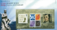 Robert Burns: Miniature Sheet