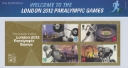 Welcome to the London 2012 Paralympic Games: Miniature Sheet