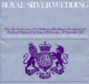 Silver Wedding [Souvenir Book]