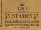 Stitched: KGVI: 5s Post Office Guide 2/6