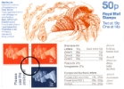 Vending: New Design: 50p Marine Life 2 (Crab)