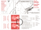 Vending: New Design: 50p Sea Charts 3 (St. David's Head)