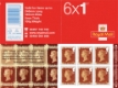 Click to view all covers for Self Adhesive: Penny Red Anniversary: 6 x 1st