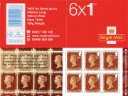 Self Adhesive: Penny Red Anniversary: 6 x 1st