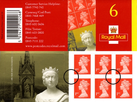 Stamp Book: Queen Victoria