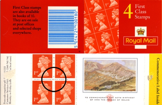 : Prince of Wales Paintings Stamp Book